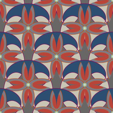 Sorunsuz çiçek desenli arka plan.