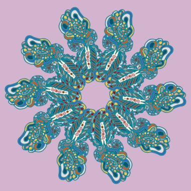 Stil zentangle yeni simetrik mandala doodle ile sanat esin kaynağı oldu. Duvar kağıdı, desen dolgularını, web sayfaları, yüzey dokuları için dekoratif nesne-ebilmek var olmak kullanılmış.