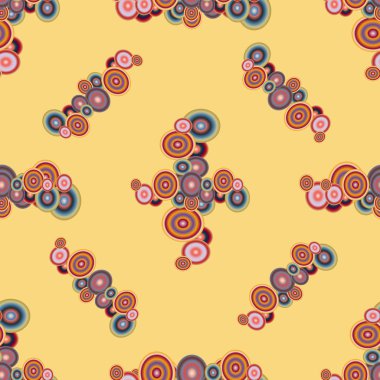 soyut geometrik renkli Dikişsiz desen arka plan için vektör çizim