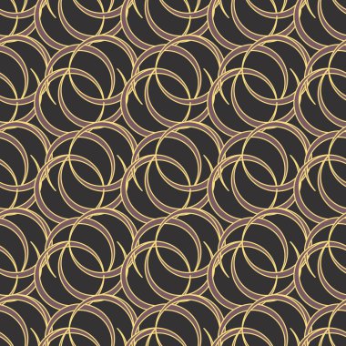 Daireler için arka plan ile Seamless modeli. vektör çizim