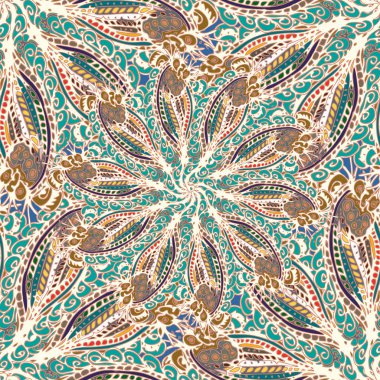 Soyut geometrik Dikişsiz desen tasarım çalışmaları için.