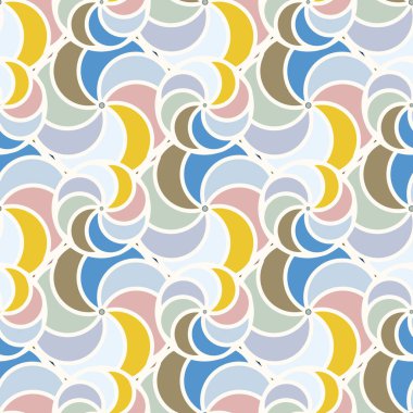 soyut geometrik renk desenli vektör çizimi