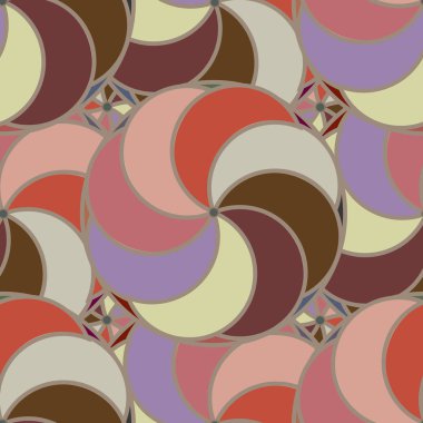 soyut geometrik renk desenli vektör çizimi