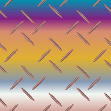 Oluklu metal, Dikişsiz desen vektör çizim.