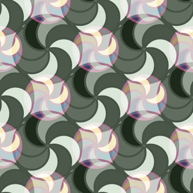 soyut geometrik renk desenli vektör çizimi