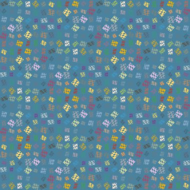 Soyut geometrik renkli Dikişsiz desen arka plan için. Duvar kağıdı, desen dolgularını, web sayfası arka planı, yüzey dokuları için dekoratif zemin-ebilmek var olmak kullanılmış.