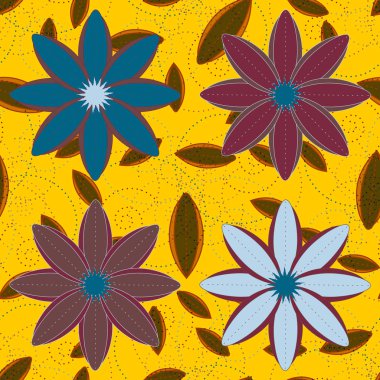 vektör çizim arka planı için seamless modeli   