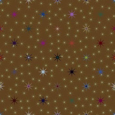 soyut geometrik renkli seamless modeli ile yıldız 