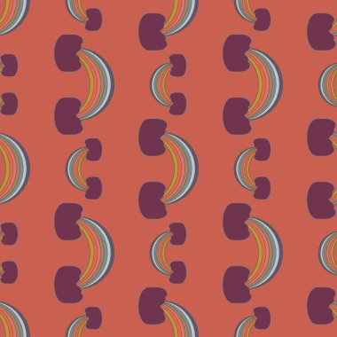 Gökkuşağı seamless modeli. Gökkuşağı Dizayn Tekstil, iç tasarım, keten, vb için. Şirin soyut çocuklar arka plan.