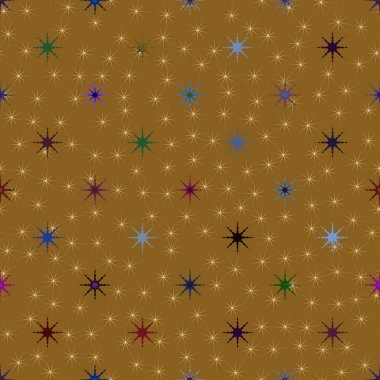 soyut geometrik renkli seamless modeli ile yıldız 