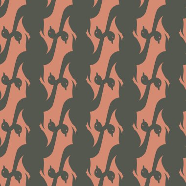 Kuğu renkli parlak Dikişsiz desen vektör çizim