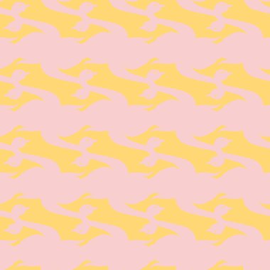 Kuğu renkli parlak Dikişsiz desen vektör çizim