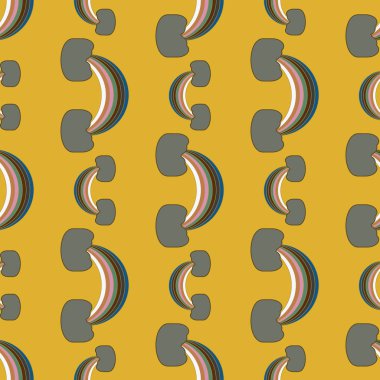 Gökkuşağı seamless modeli. Gökkuşağı Dizayn Tekstil, iç tasarım, keten, vb için. Şirin soyut çocuklar arka plan.