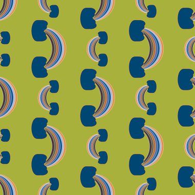 Gökkuşağı seamless modeli. Gökkuşağı Dizayn Tekstil, iç tasarım, keten, vb için. Şirin soyut çocuklar arka plan.