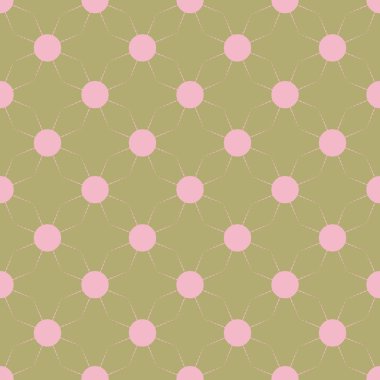 vektör çizim basit geometrik güneş ile seamless modeli