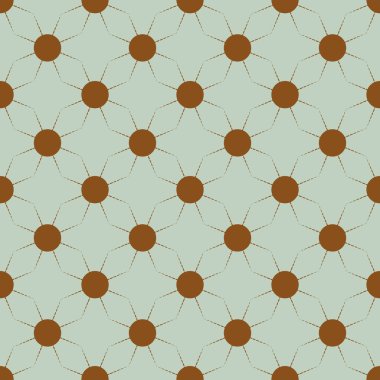 vektör çizim basit geometrik güneş ile seamless modeli