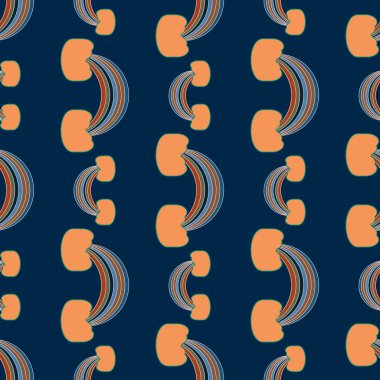 Gökkuşağı seamless modeli. Gökkuşağı Dizayn Tekstil, iç tasarım, keten, vb için. Şirin soyut çocuklar arka plan.