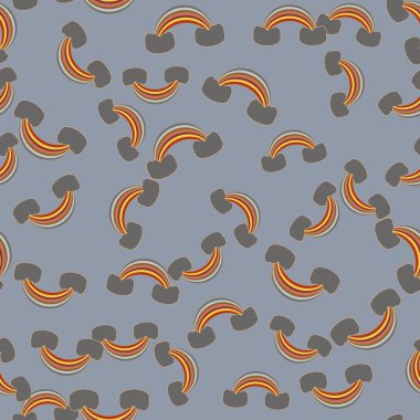 Gökkuşağı seamless modeli. Gökkuşağı Dizayn Tekstil, iç tasarım, keten, vb için. Şirin soyut çocuklar arka plan.