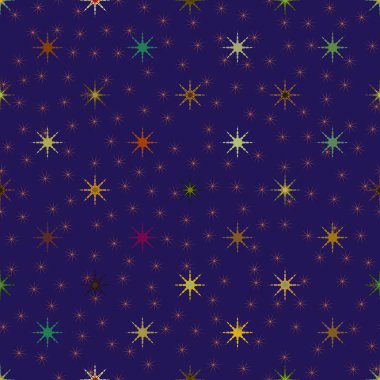 soyut geometrik renkli seamless modeli ile yıldız 