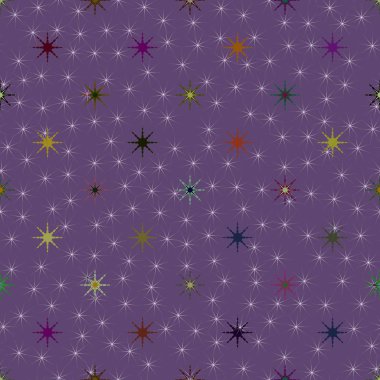 soyut geometrik renkli seamless modeli ile yıldız 