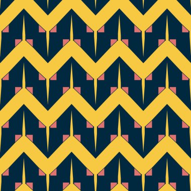 Arka plan için kamp çadırları ile soyut renkli seamless modeli. 