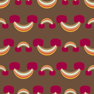 Gökkuşağı seamless modeli. Gökkuşağı Dizayn Tekstil, iç tasarım, keten, vb için. Şirin soyut çocuklar arka plan.