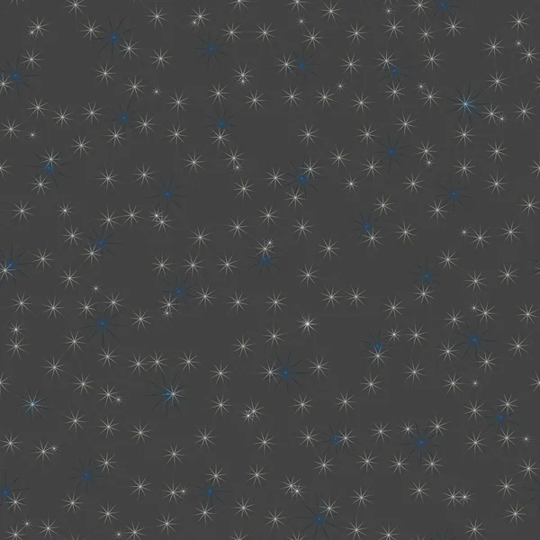 Vektorillustration Abstrakta Geometriska Färgglada Sömlösa Mönster Med Stjärnor — Stock vektor