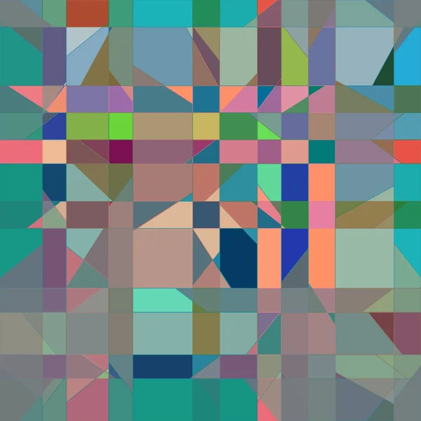 Abstrakte Geometrische Bunte Nahtlose Muster Für Hintergrund — Stockvektor
