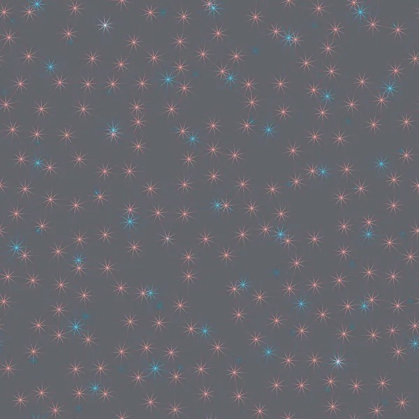Vektorové Ilustrace Abstraktní Barevné Bezešvé Vzor Hvězdami — Stockový vektor