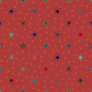 soyut geometrik renkli seamless modeli ile yıldız 