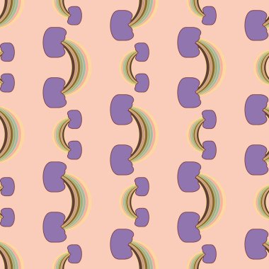 Gökkuşağı seamless modeli. Gökkuşağı Dizayn Tekstil, iç tasarım, keten, vb için. Şirin soyut çocuklar arka plan.