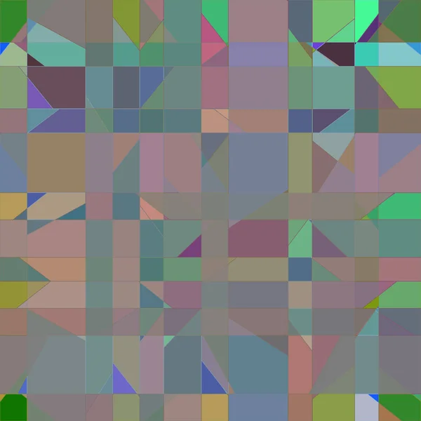 Abstract Geometrisch Kleurrijk Naadloos Patroon Voor Achtergrond — Stockvector