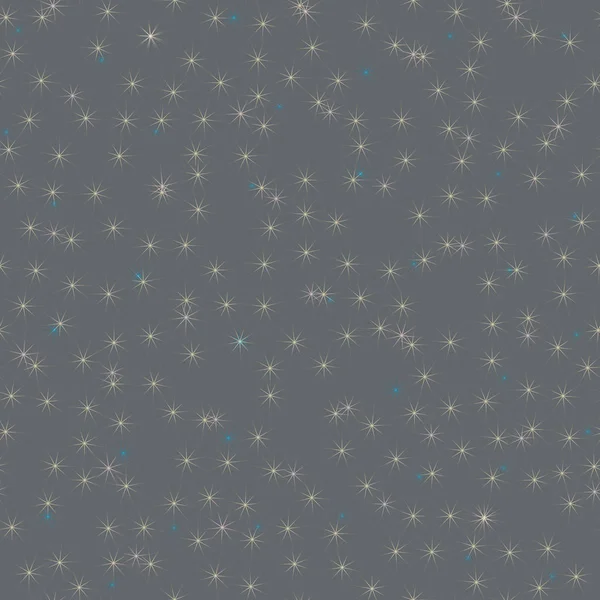 Ilustração Vetorial Padrão Sem Costura Colorido Geométrico Abstrato Com Estrelas — Vetor de Stock