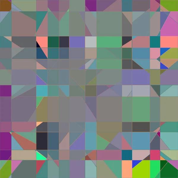 Abstrait Géométrique Coloré Motif Sans Couture Pour Arrière Plan — Image vectorielle