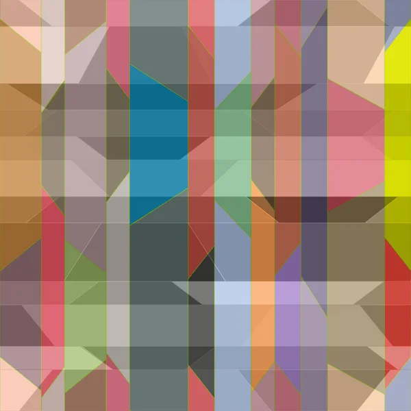 Abstrait Géométrique Coloré Motif Sans Couture Pour Arrière Plan — Image vectorielle