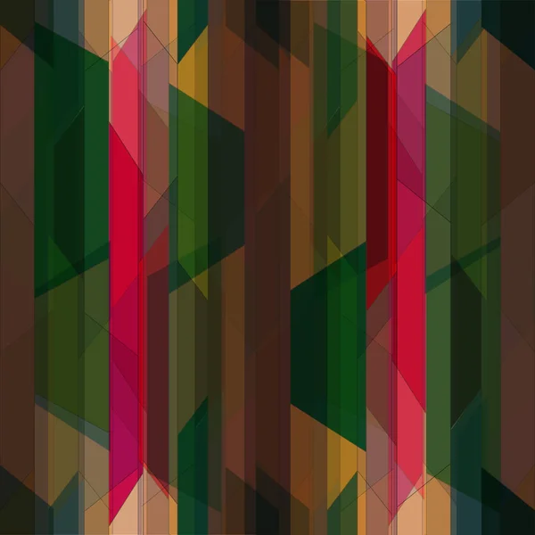 Abstract Geometrisch Kleurrijk Naadloos Patroon Voor Achtergrond — Stockvector