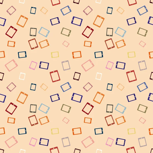Illustration Vectorielle Motif Abstrait Géométrique Coloré Sans Couture Pour Arrière — Image vectorielle