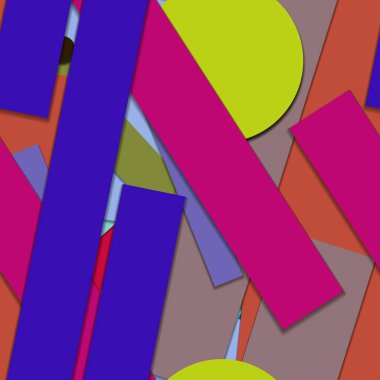 Düz malzeme tasarımı-yaratıcı vektör Trend Dikişsiz