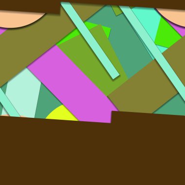 Düz malzeme tasarımı-yaratıcı vektör Trend Dikişsiz