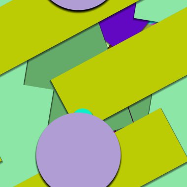 Düz malzeme tasarımı-yaratıcı vektör Trend Dikişsiz