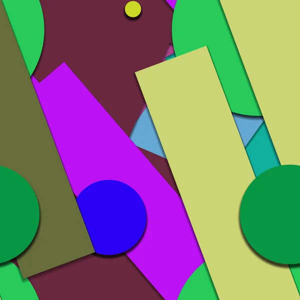 Creative Geometric Seamless Pattern Background — Stock Photo, Image
