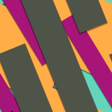 Gelecekçi parlak renkli geometrik şekiller arka plan