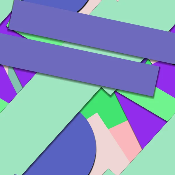 Abstrato Plana Superfície Colorida Brilhante Cores Geométricas Formas Fundo — Fotografia de Stock
