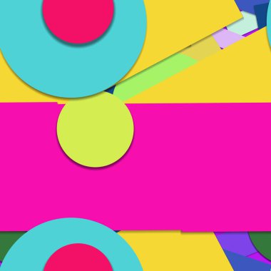 Kusursuz soyut parlak geometrik şekiller arka plan 