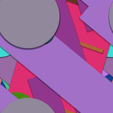 Düz malzeme tasarımı-yaratıcı vektör Trend Dikişsiz.