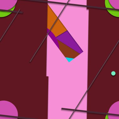 Düz malzeme tasarımı-yaratıcı vektör Trend Dikişsiz.