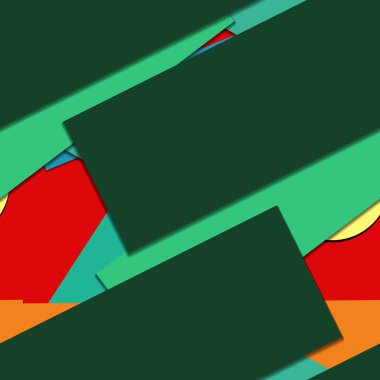 Düz malzeme tasarımı-yaratıcı vektör Trend Dikişsiz.