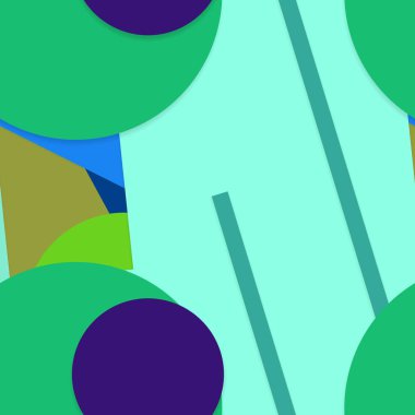 Düz malzeme tasarımı-yaratıcı vektör Trend Dikişsiz.