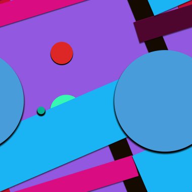 Düz malzeme tasarımı-yaratıcı vektör Trend Dikişsiz.