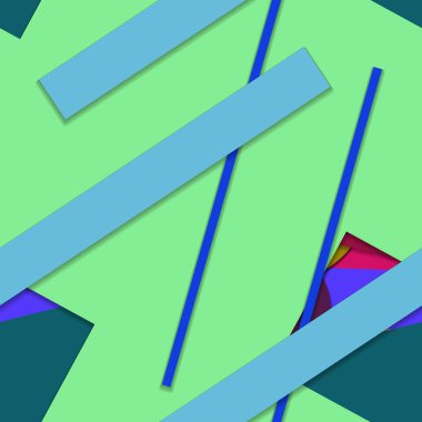 Düz malzeme tasarımı-yaratıcı vektör Trend Dikişsiz.